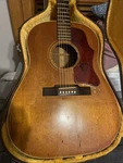 1960S Vintage Gibson J45 Rare Acoustic Guitar With Original Case Made Usa. Fixed Price $3950.00.