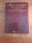 Great Lyricists Of Broadway Hollywood Tin Pan Alley Piano Vocal Guitar New 2030. Fixed Price $16.95.