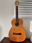 Morena N102 Classical Guitar New Style 6 String Brown Rosewood Fretboard. Fixed Price $250.00.