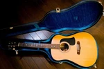 Aria AW500 Golden Age Acoustic Guitar Dreadnought With Hard Case. Fixed Price $492.00.