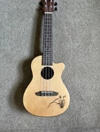 Ortega Guitars, 4-STRING Bonfire Series Concert Acoustic-electric Ukulele, Right. Fixed Price $85.00.