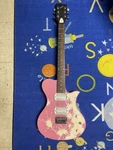 First Act ME553 Electric Guitar Pink Splatter Tested Working Broken Knob. Fixed Price $89.99.