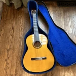 Yamaha CG101A Classical Guitar With Case And Capo. Fixed Price $165.00.
