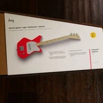 New Loog Pro Electric Kids Guitar Red Ages 6+ Learning App Lessons Included. Fixed Price $120.00.
