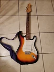 Spectrum Electric Guitar 6 Strings Brown Beautiful Condition W/whammy & Strap. Fixed Price $125.00.