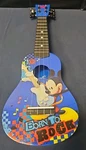 1990'S Disney Mickey Mouse First Act 20" Mini Guitar Ukelele Kids Born To Rock. Fixed Price $20.95.