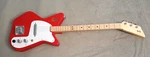 Red Loog Pro Electric Children's Guitar 3-STRING W/ Built-in Amp & Speaker. Fixed Price $85.50.