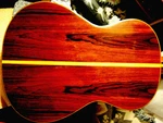 Aria AC-40 Figured Braziliian Rosewood Classical Guitar, Near Mint + Case. Fixed Price $1195.00.