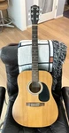 Johnson JG-620-N Acoustic Dreadnought Guitar Natural, Good Condition W/gig Bag. Fixed Price $50.00.