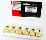 Genuine Fender Deluxe Strat/tele Gold Tuners Pearloid Buttons Tuning Machines. Fixed Price $69.25.