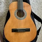 Guitarworks Classical SO-GWL-510 1/2 String Natural Wood + Gig Bag. Fixed Price $65.00.