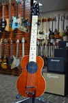 G-sharp OF-1 Electric Travel Guitar (natural Mahogany, G# Tuning, W/ Gigbag). Fixed Price $325.00.