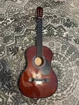 Crescent Acoustic Guitar 6 String With Tuner Bundle. Fixed Price $70.00.