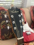 70S Vintage Ventura Bruno Pre Lawsuit Guild Copy Rare D18 Style Acoustic Guitar. Fixed Price $499.99.