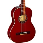 Ortega Family Series R121-1/2WR Size Classical Guitar Transparent Wine Red. Fixed Price $269.99.