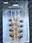 Ping P2696 Mandolin Machine Heads Black & Gold With Pearl Buttons 4+4. Fixed Price $39.99.