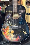 Barns Courtney Signed Aliyes Kinglos Custom Artwork Acoustic Guitar Rock Psa Coa. Fixed Price $161.40.