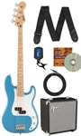 Fender Squier Sonic Precision Bass - California Blue W/ Rumble 15 Amplifier. Fixed Price $389.99.