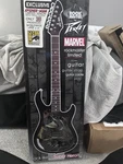 Peavey Rockmaster Marvel Spider-man Venom Limited Artist Proof Electric Guitar. Fixed Price $2100.00.