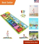 Brightly Colored Musical Playmat For Kids Aged To 5 - 32 Sounds!. Fixed Price $36.99.