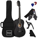 Best Choice Products 38IN Beginner All Wood Acoustic Guitar Starter Kit W/gig Ba. Fixed Price $192.99.