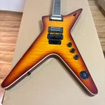 Shipus Dean Ml Dimebag Darrell Sunburst Electric Guitar Flame Maple Top 22FRETS. Fixed Price $309.00.