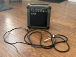 RMSG12 Guitar Practice Combo Amp Tested Works + Pig Hog Cable. Fixed Price $50.00.
