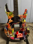 Atari Tribute! Video Game Guitar. Pac-man, Defender! Washburn Electric. Fixed Price $289.00.