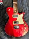 First Act ME-501 Electric Guitar Red & Ivory , Wood Neck Chrome. Fixed Price $105.00.