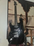 Sawtooth 6-STRING Electric Guitar Black (st-es-lh-bkb). Fixed Price $99.00.