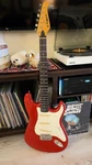 1998 Lotus Strat Electric Guitar , Nm. Fixed Price $189.00.