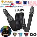 Strap Electric & Bass Belt 3.5" Wide Neoprene Padded Adjustable. Fixed Price $16.19.