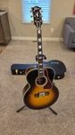 Gibson SJ-200 Western Classic Acoustic Guitar Vintage Sunburst, Incl. Ohsc. Fixed Price $7100.00.