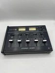 Vintage Realistic Portable Stereo Disco Mixer 32-1100A Unit Only Tested. Fixed Price $35.00.