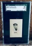 1924-25 Aguilitas Segunda Serie #849 Hof Jose Mendez Sgc 50=4 Negro League Star. Fixed Price $90000.00.