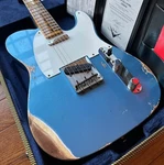 2025 Fender Custom Shop '58 Reissue Telecaster Relic Aged Lake Placid Blue. Fixed Price $3399.00.