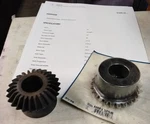 Martin HM1025B Straight Tooth Miter Gear Pair, Teeth, Reboreable 0.55. Fixed Price $100.00.