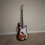 Stedman Pro Electric Bass Guitar Sunburst W/ Amplifier, Tuner, Strap. Fixed Price $149.99.