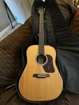 New Walden D550E Natura Solid Spruce Top Dreadnought Acoustic Electric Guitar. Fixed Price $375.00.