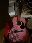 Fuel By First Act Pink Sunflower Daisy 6-STRING Acoustic Guitar EL3036. Fixed Price $23.99.