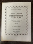 Richard Long- Mauro Giuliani Variation Op 102 Classical Guitar Sheet Music. Fixed Price $19.00.