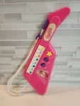 Rare Vintage Barbie For Girls Guitar Shaped Electronic Keyboard Toy 1993 Mattel. Fixed Price $48.00.