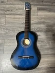 Best Choice Products SKY120 Beginners Acoustic Guitar Set - Blue. Fixed Price $35.00.