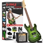 Pyle 6-STRING Electric Guitar Kit- Includes Amplifier With Accessory (green). Fixed Price $159.99.