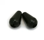(2) Black Switch Tips For Import Strat Guitar Etc 1/8" Lever SK-0731-023. Fixed Price $9.97.