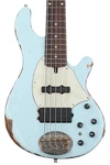 Lakland Usa Classic 55-14 5-STRING Bass Guitar Aged Sonic Blue With Rosewood. Fixed Price $3650.00.