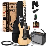 Pyle Prog Rock Eg Series Electric Guitar W/ Amp Kit, 39" Full Size (natural). Fixed Price $171.99.