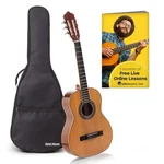 Classical Guitar With Soft Nylon Strings By , Junior 3/4 Size 36 Inch Wooden .... Fixed Price $221.59.