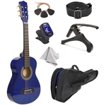 30" Blue Wood Classical Guitar Kit For Kids/beginners. Fixed Price $105.59.