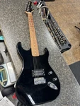 Used Spectrum 6 String Electric Guitar Black (QUI005120). Fixed Price $69.99.